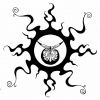 free pic of tribal sun 